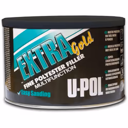 MASTIC POLYESTER MULTIFONCTION EXTRA GOLD est un mastic polyester multifonction à deux composants, permettant le rebouchage d ...