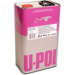 U-pol - upol - Dégraissant rapide - Bidon de 5 litres - S2001/5 - Ce produit de marque upol est neuf.