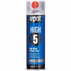 Apprêt Garnissant Gris aérosol à très haut pouvoir garnissant 450ml UPOL Apprêt à très haut pouvoir garnissant idéal pour att ...