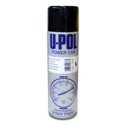 UPOL - Power can Aérosol noir mat 500ml - PCMB/AL - Ce produit de marque UPOL est neuf.