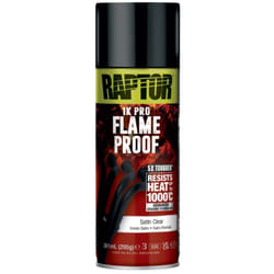 Vernis Satiné ignifuge Haute température 361ml Raptor