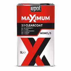 Vernis Maximum HS 2:1 finition résistante et durable 5L Transparent UPOL Vernis HS 2:1 qui donne une finition résistante et d ...