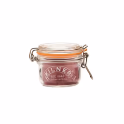 Kilner Clip Top Round pot Cylindre Verre Transparent