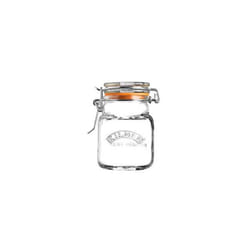 Kilner Clip Top Square Spice pot Carré Verre Transparent