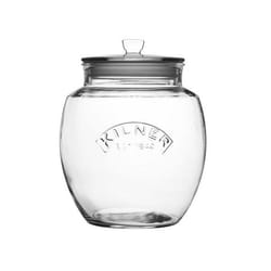 Kilner Universal Push Top Storage pot Ovale Verre Transparent