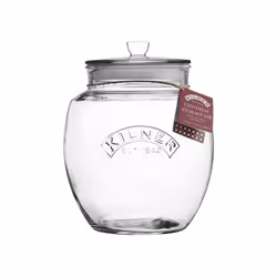 Kilner Universal Push Top Storage pot Ovale Verre Transparent
