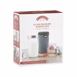 Kilner 65025037 boîte hermétique alimentaire Rond Régler Gris, Transparent 2 pièce(s)