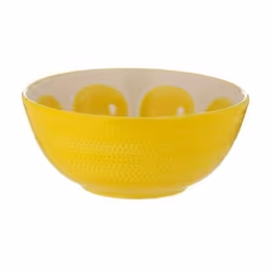 Bol TYPHOON 16 cm citron en céramique émaillée - World Food Fruits