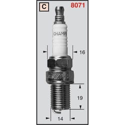 PRISE DE spark CHAMPION RC9YC4 OE039