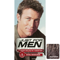 Coloration cheveux homme Just For Men - Châtain - Sans ammoniaque - 2 x 30 ml