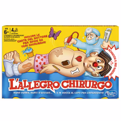 Hasbro Gaming Operation, Jeu de société, Motricité fine (dextérité), 6 an(s)