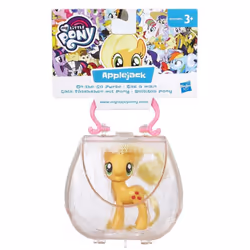 Hasbro My Little Pony On-the-Go Purse Applejack, 3 an(s), My Little Pony, Jaune