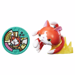 Hasbro Yo-Kai - Série 2 Porte-Médaillon Jibanyan, 4 an(s), Multicolore, Plastique