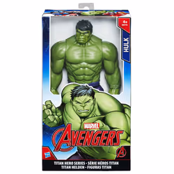 Hasbro Avengers - Titan 30 Cm Hulk, 4 an(s), The Avengers, Multicolore, Plastique