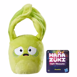 Hasbro Hanazuki - Peluche Hemka Vert Pomme Scaredy Socks, 4 an(s)