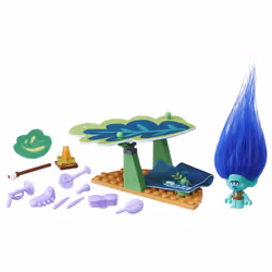 Hasbro Trolls - Mini Set Campement De Branche, 6 an(s), Plastique, 30 pièce(s), 60 g