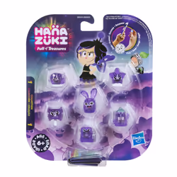 Hasbro Hanazuki - Pack 5 Trésors + 1 Mini Hemka Violet