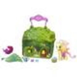 Mallette de jeu Fluttershy - My Little Pony - HASBRO - Maisonnette et accessoires inclus