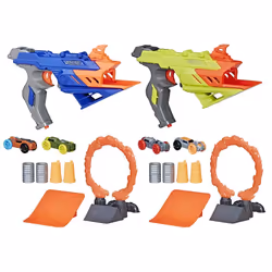 Nerf Nitro DuelFury Demolition, 5 an(s), Bleu, Vert, Gris, Orange