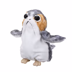 Hasbro Star Wars - Peluche Interactive Porg, 4 an(s), Sonore, AA, Piles fournies