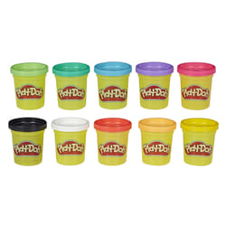 Play-Doh 10 pots de pâte à modeler colorée