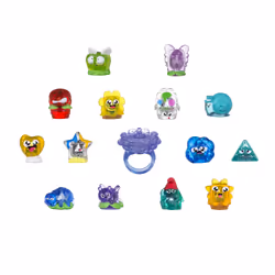 Hasbro Hanazuki - Bague + 14 Trésors, 6 an(s), Plastique, Multicolore, 15 pièce(s)