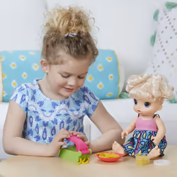 Baby Alive Miam Miam Les Bonnes Pâtes (Blonde)