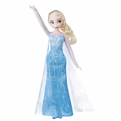 Hasbro La Reine Des Neiges Elsa Poussiere D'Etoiles, 3 an(s), Fille, Bleu