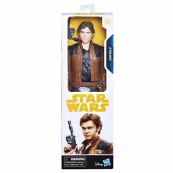 Hasbro Star Wars Han Solo - Figurine Titan 30Cm Han Solo