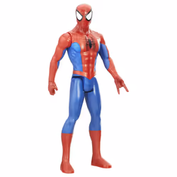 Marvel Spider-Man Spider Man - Figurine Titan 30 Cm Spider Man, 4 an(s), Spider-Man, Bleu, Rouge, Plastique