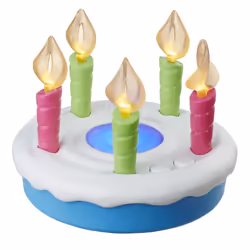Hasbro Happy Bougies !, 4 an(s), Batteries requises