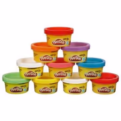 Play-Doh 22037, Non toxique, Couleurs assorties, 10 pièce(s)