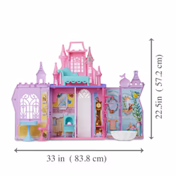 Hasbro DISNEY PRINCESS - CHATEAU MALETTE DES PRINCESSES
