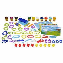 Play-Doh Preschool Fundamentals Box, Kit de loisirs créatifs pour enfants, 3 an(s), Multicolore