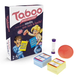 Hasbro Gaming Taboo Enfants Contre Parents - Jeu De Societe De Réflexion