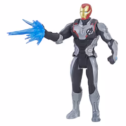 Marvel Avengers: Endgame Team Suit Iron Man 15cm, 4 an(s), Marvel Avengers, Gris, Plastique, 1 pièce(s)
