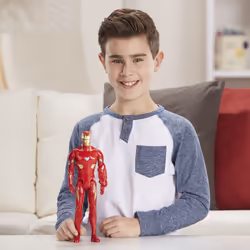 Marvel Avengers: Endgame Figurine Marvel Avengers Endgame Titan – Iron Man - 30 Cm - Vue supplémentaire 9