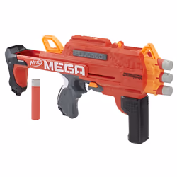 Nerf Mega Bulldog Et Flechettes Mega Officielles, Blaster jouet, 8 an(s), 620 g