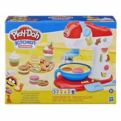 Play-Doh Kitchen – Pate A Modeler - Le Robot Pâtissier, 3 an(s), Non toxique, Pâte à modeler, Multicolore, 13 pièce(s)