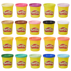 Play-Doh Pack de 20 pots de pâte à modeler