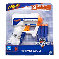 Nerf Elite Triad Et Flechettes Elite Officielles