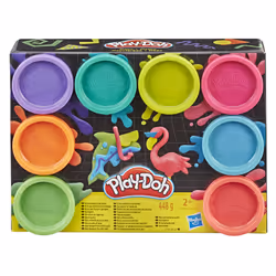 Play-Doh – 8 Pots De Pate A Modeler - Couleurs Arce-En-Ciel - 56 G Chacun - Vue supplémentaire 4