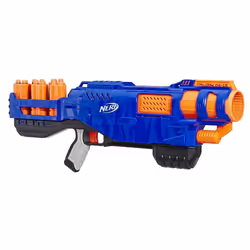 Nerf Elite Trilogy Ds-15 Et Flechettes + Cartouches Elite Officielles, Blaster jouet, 8 an(s)