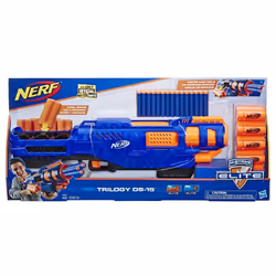 Nerf Elite Trilogy Ds-15 Et Flechettes + Cartouches Elite Officielles