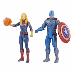 Hasbro Avengers 6In Team Pack Cap And Captain Marvel