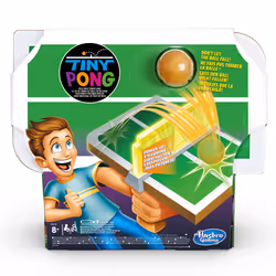 Hasbro Tiny Pong - Jeu De Societe Ping-Pong - Jeu Électronique De Tennis De Table - Vue supplémentaire 9