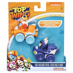 Hasbro Top Wing Swift And Baddy Racers