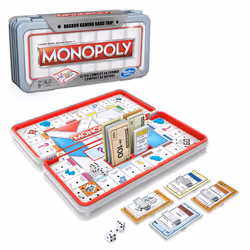 Hasbro Monopoly - Jeu De Societe Road Trip - Jeu De Voyage