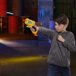 Hasbro Power Rangers Beast Morphers – Blaster Striker Morpher Rangers Doré Et Argenté - Jouet Power Rangers