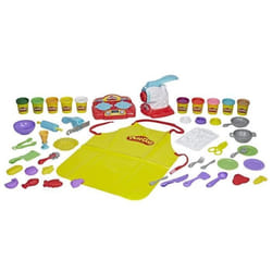 PLAY-DOH - Le Petit Traiteur - Pâte à modeler avec accessoires de cuisine et sons de grésillement